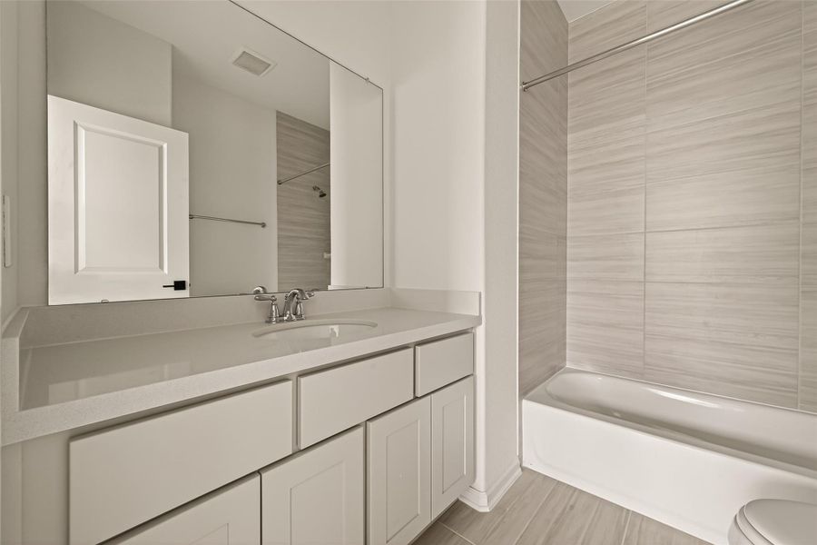 Furnished interior view inside a new home in , Brookshire (Image 15).