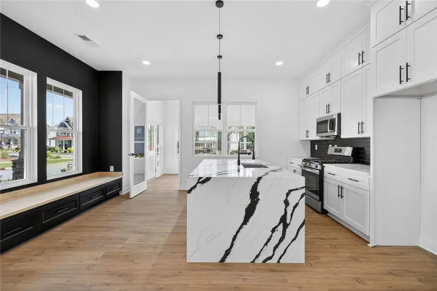 Furnished interior view inside a new home in , Douglasville (Image 4). Furnished interior view inside a new home in , Douglasville (Image 4).