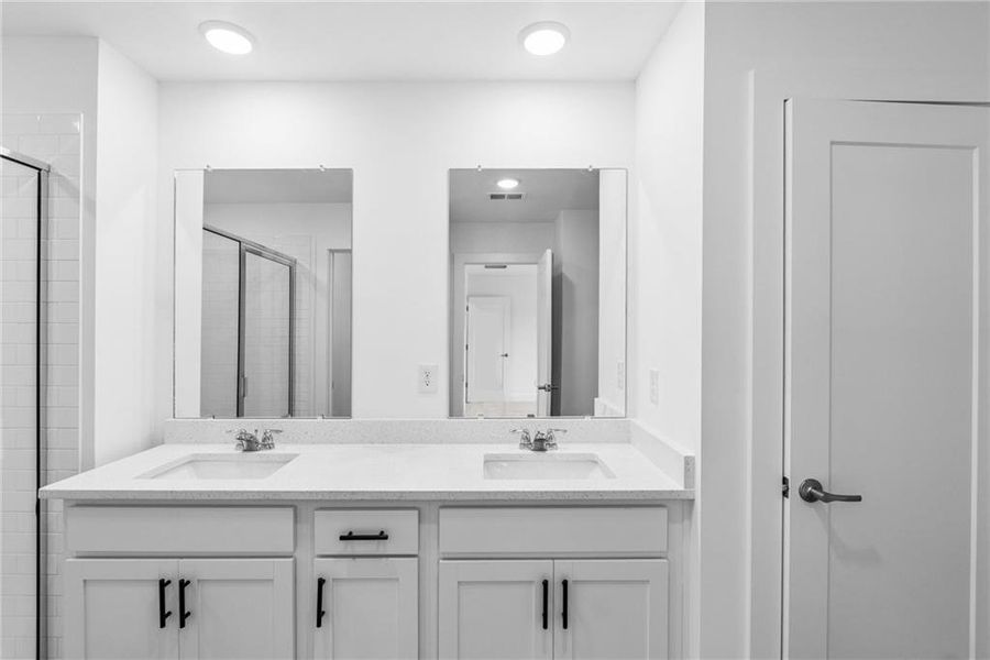 Furnished interior view inside a new home in Grandview Terrace, Canton (Image 6).