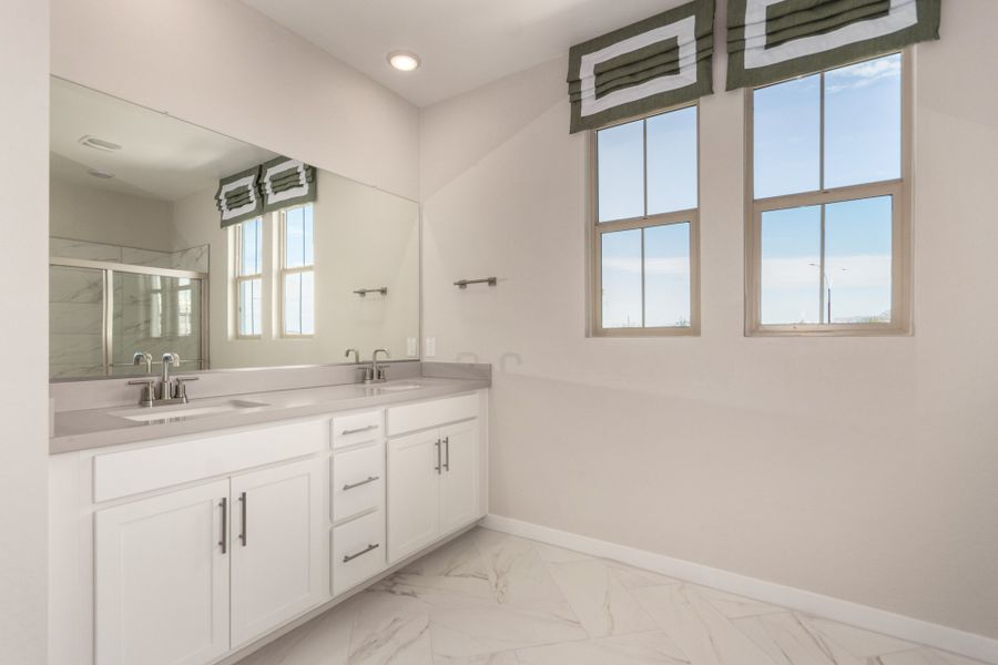 Furnished interior view inside a new home in Eastmark, Mesa (Image 7).