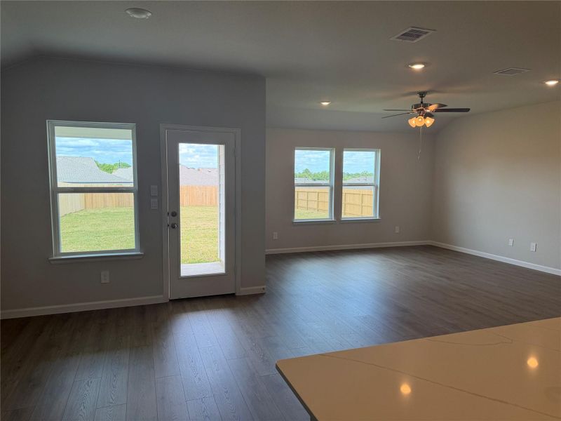 Spacious, unfurnished interior of a new home in Liberty Village, Brenham (Image 8). Spacious, unfurnished interior of a new home in Liberty Village, Brenham (Image 8).