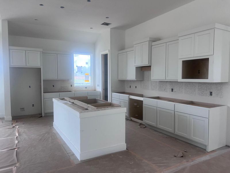 In-progress construction of a new home in Wood Leaf Reserve, Tomball, TX (Image 9).