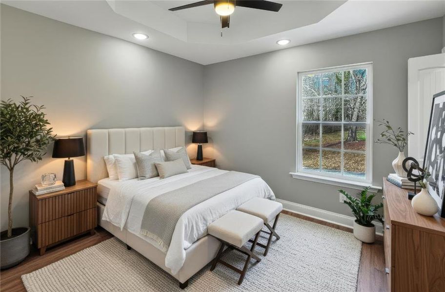 Furnished interior view inside a new home in , Dalton (Image 4).