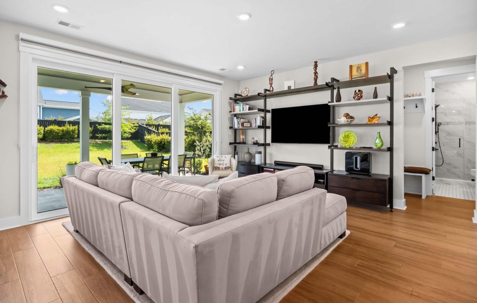 Furnished interior view inside a new home in , Summerville (Image 36).