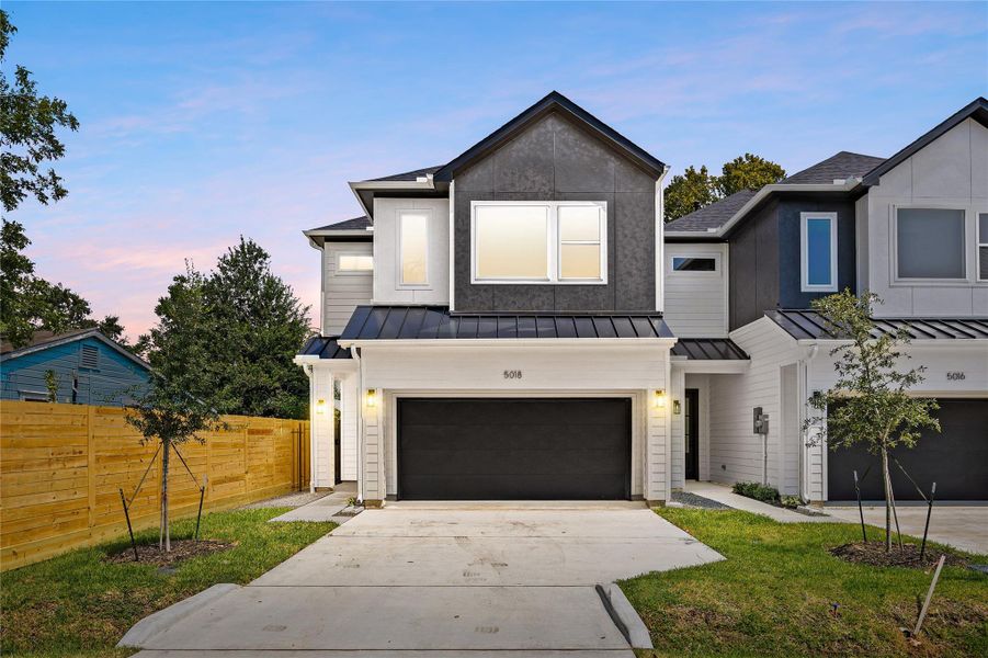 Welcome home to 5018 Golden Forest Drive located on a quiet street in Rosslyn Heights and zoned to Houston ISD! This stunning home has lovely curb appeal, a well-manicured lawn, hardy board elevation, dark stained front door with glass detailing, covered front porch, traditional style, beautiful outdoor lanterns and a double wide driveway! Welcome home to 5018 Golden Forest Drive located on a quiet street in Rosslyn Heights and zoned to Houston ISD! This stunning home has lovely curb appeal, a well-manicured lawn, hardy board elevation, dark stained front door with glass detailing, covered front porch, traditional style, beautiful outdoor lanterns and a double wide driveway!