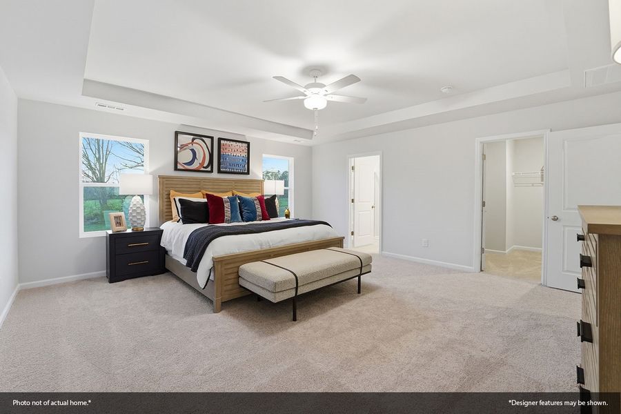 Furnished interior view inside a new home in Winston Ridge, Youngsville (Image 7).