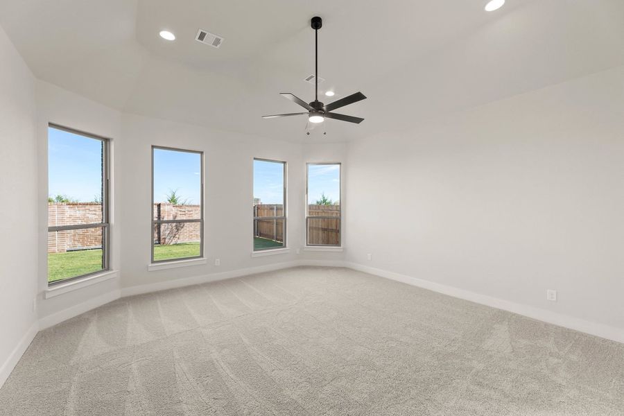 Spacious, unfurnished interior of a new home in Somerset - Phase 5, Mansfield (Image 23). Spacious, unfurnished interior of a new home in Somerset - Phase 5, Mansfield (Image 23).