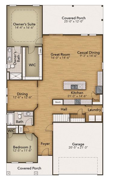 2D floor plan layout of this home in Traditions at Carolina Forest, Myrtle Beach, SC (Image 4). 2D floor plan layout of this home in Traditions at Carolina Forest, Myrtle Beach, SC (Image 4).