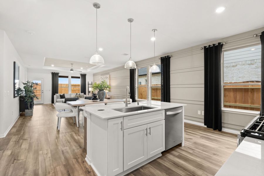 Open-concept kitchen Open-concept kitchen