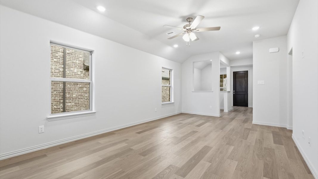 Furnished interior view inside a new home in Westridge Journey, Princeton (Image 12).
