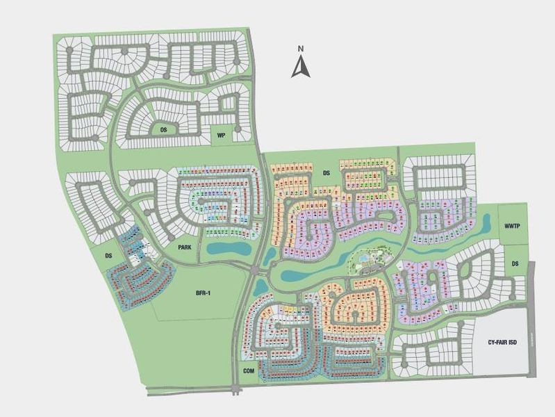 Avalon at Cypress Site Map Avalon at Cypress Site Map