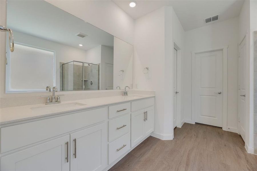 Furnished interior view inside a new home in Legacy Hills: Brookstone 60's, Celina (Image 3).