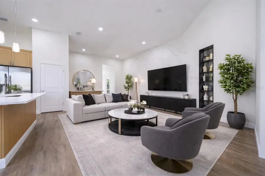 Furnished interior view inside a new home in , Orlando (Image 6).