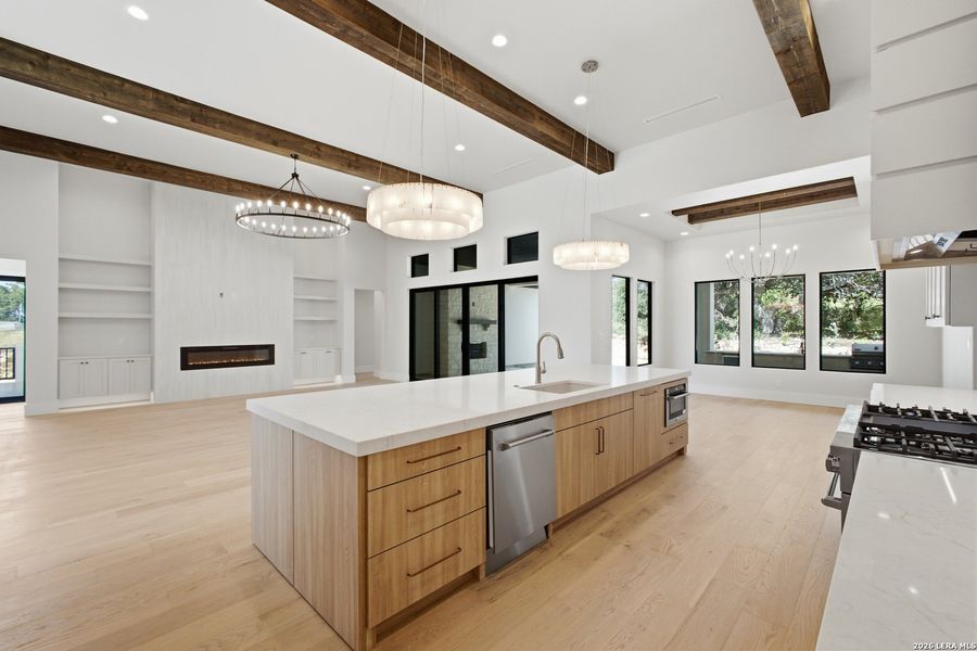 Furnished interior view inside a new home in , San Antonio (Image 9).