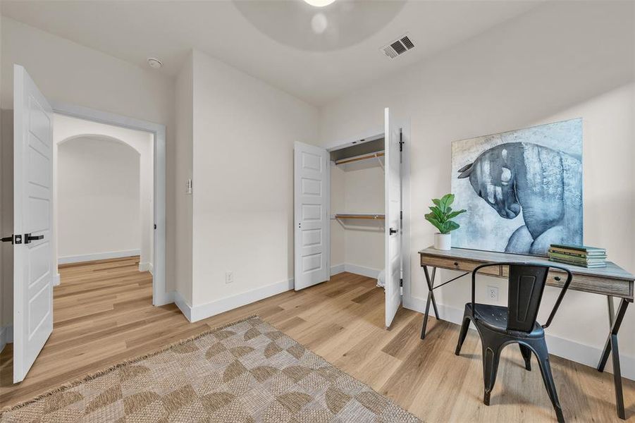 Furnished interior view inside a new home in , Fort Worth (Image 20).