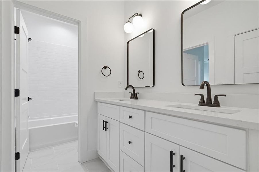 Furnished interior view inside a new home in , Jefferson (Image 10).