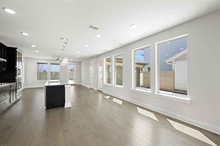 Spacious, unfurnished interior of a new home in Garden Collection at Harvest, Argyle (Image 14). Spacious, unfurnished interior of a new home in Garden Collection at Harvest, Argyle (Image 14).