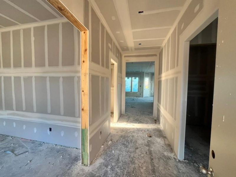 In-progress construction of a new home in Eagle Ridge Estates, Weatherford, TX (Image 5).