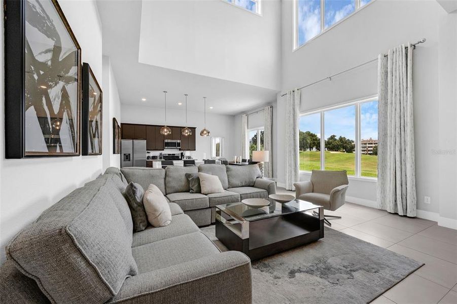 Furnished interior view inside a new home in , Kissimmee (Image 20).