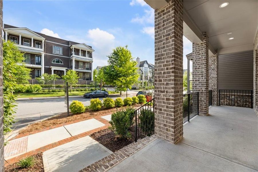 Exterior details and patio area of a home in , Alpharetta (Image 40). Exterior details and patio area of a home in , Alpharetta (Image 40).
