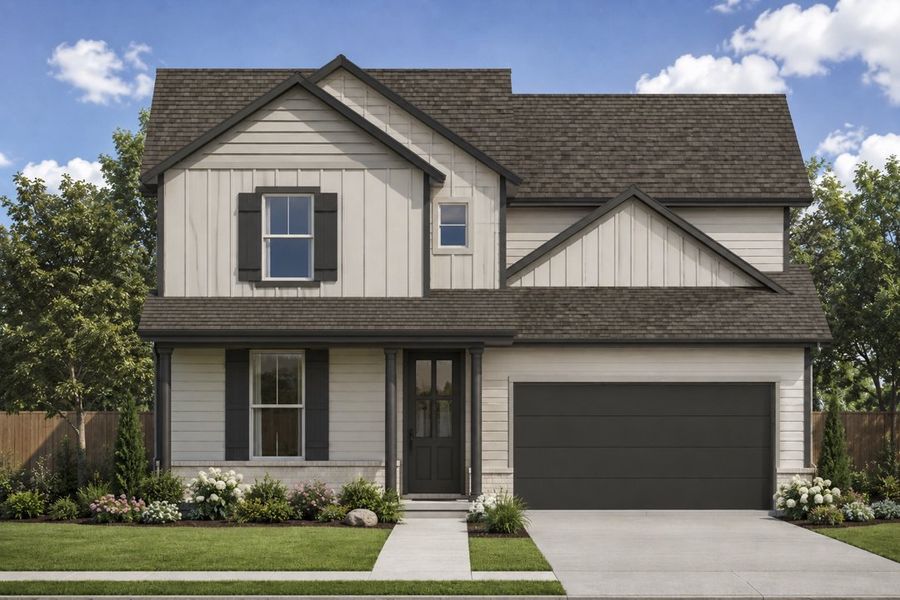 Representative exterior photo of a completed home built from the The Commerce by Lillian Custom Homes in Mercer Meadows, Royse City, TX (Image 8).