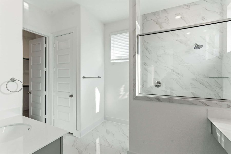 Furnished interior view inside a new home in Buffalo Crossing, Cibolo (Image 6).