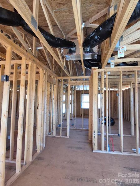 In-progress construction of a new home in , Statesville, NC (Image 5).