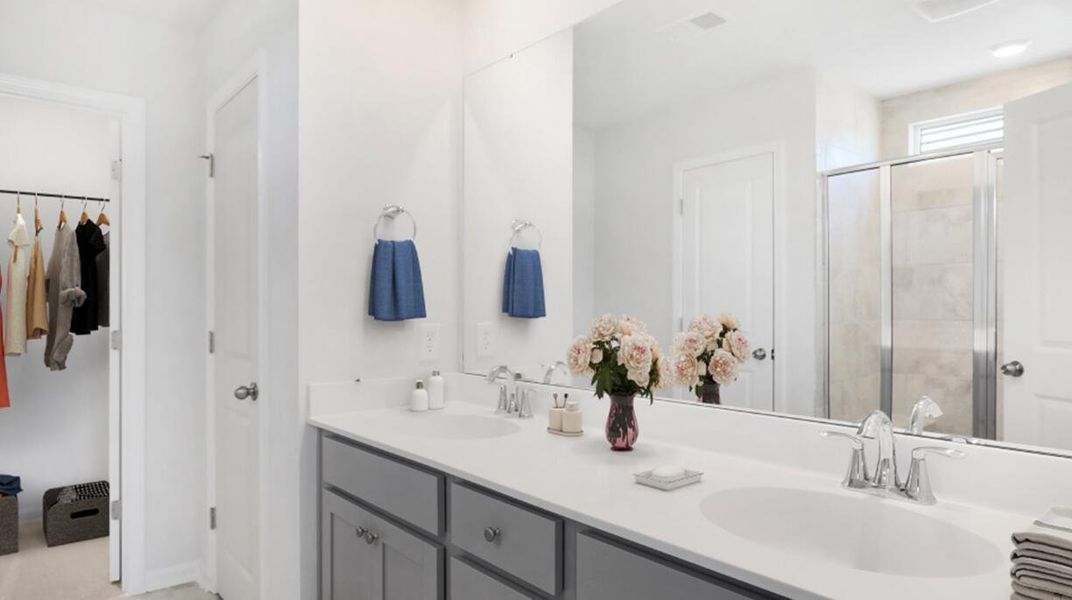 Furnished interior view inside a new home in Carnes Crossroads: Arbor Collection, Summerville (Image 4).