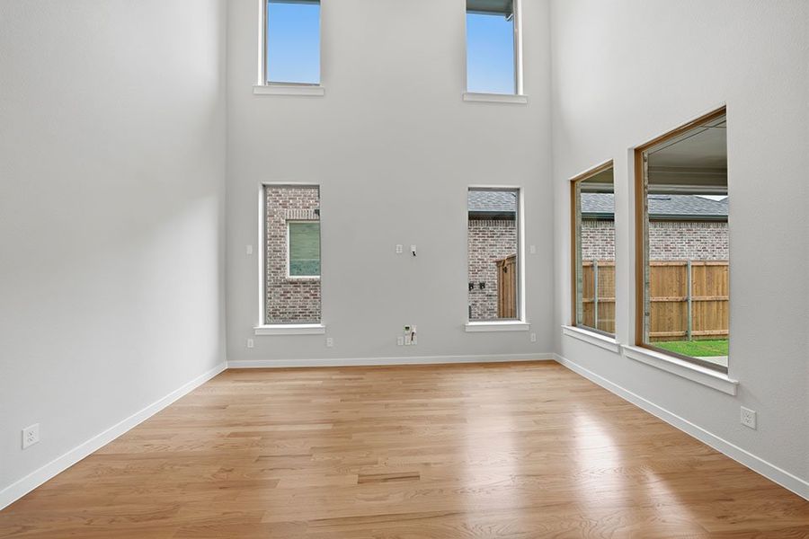 Spacious, unfurnished interior of a new home in Light Farms Brenham - 40' Lots, Celina (Image 25). Spacious, unfurnished interior of a new home in Light Farms Brenham - 40' Lots, Celina (Image 25).