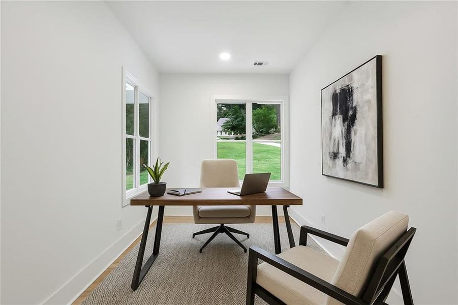 Furnished interior view inside a new home in , College Park (Image 11).