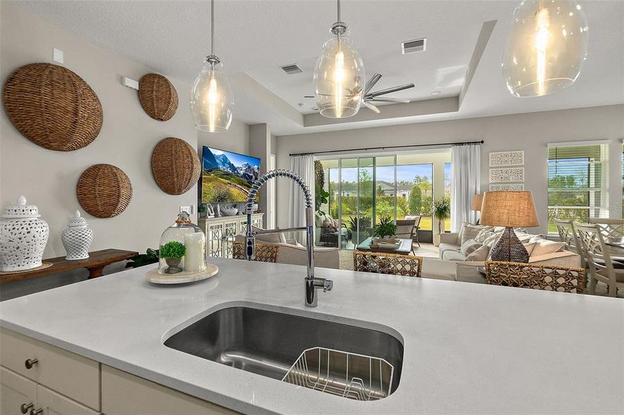 Furnished interior view inside a new home in Reverie at Palm Coast, Palm Coast (Image 31).
