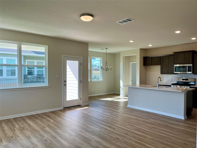 Spacious, unfurnished interior of a new home in Anthem Cottages, Kyle (Image 15). Spacious, unfurnished interior of a new home in Anthem Cottages, Kyle (Image 15).