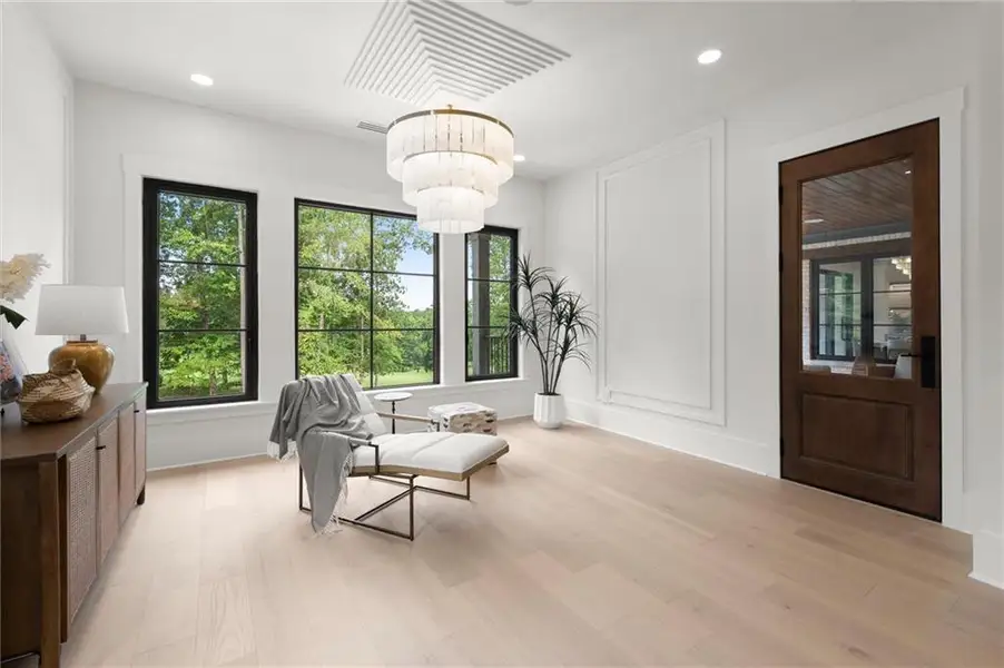 Furnished interior view inside a new home in , Alpharetta (Image 5).