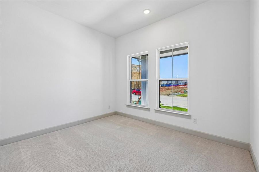 You'll enjoy nicely sized secondary bedrooms in our Genevieve plan. You'll enjoy nicely sized secondary bedrooms in our Genevieve plan.
