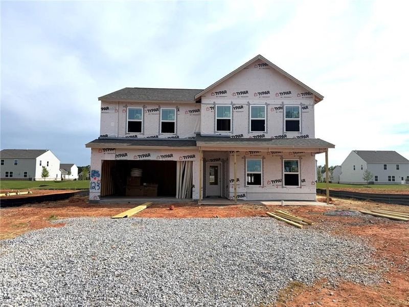 In-progress construction of a new home in Anderson Point, McDonough, GA (Image 16). In-progress construction of a new home in Anderson Point, McDonough, GA (Image 16).