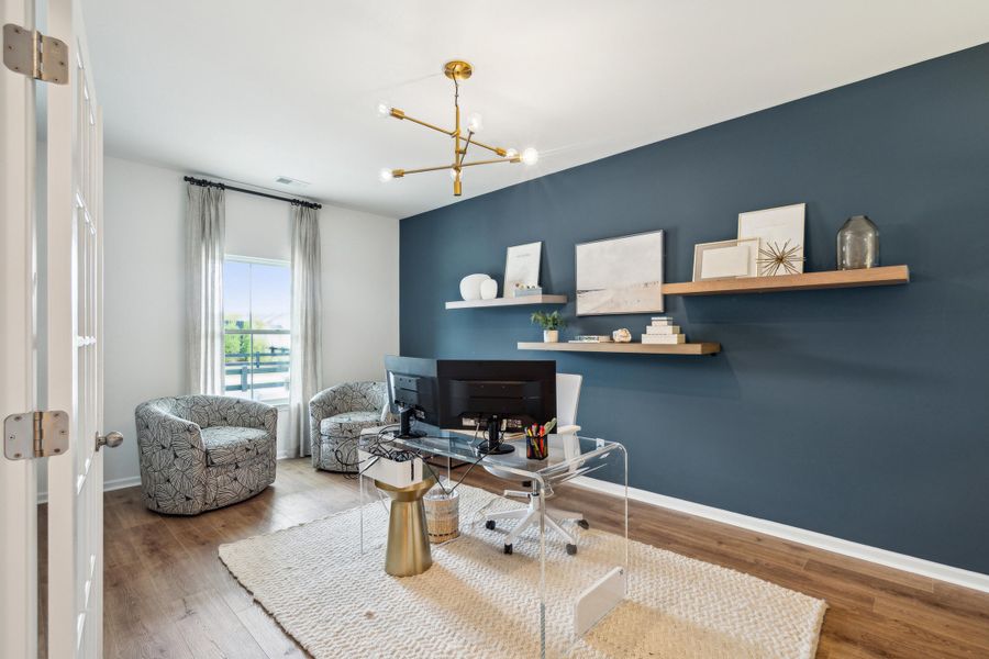 Furnished interior view inside a new home in , Summerville (Image 14). Furnished interior view inside a new home in , Summerville (Image 14).