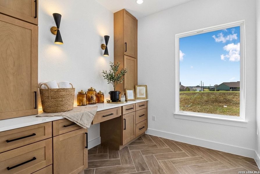 Furnished interior view inside a new home in , La Vernia (Image 18).