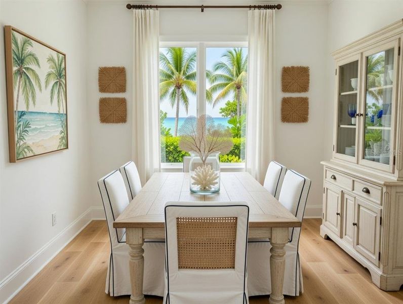 Furnished interior view inside a new home in , Port Charlotte (Image 11). Furnished interior view inside a new home in , Port Charlotte (Image 11).