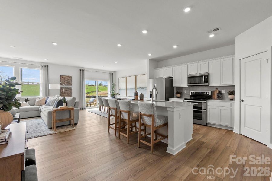Furnished interior view inside a new home in Grants Landing, Salisbury (Image 23).