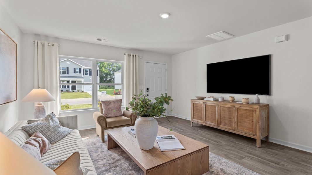 Furnished interior view inside a new home in Jetstream Park, Wilson (Image 6).