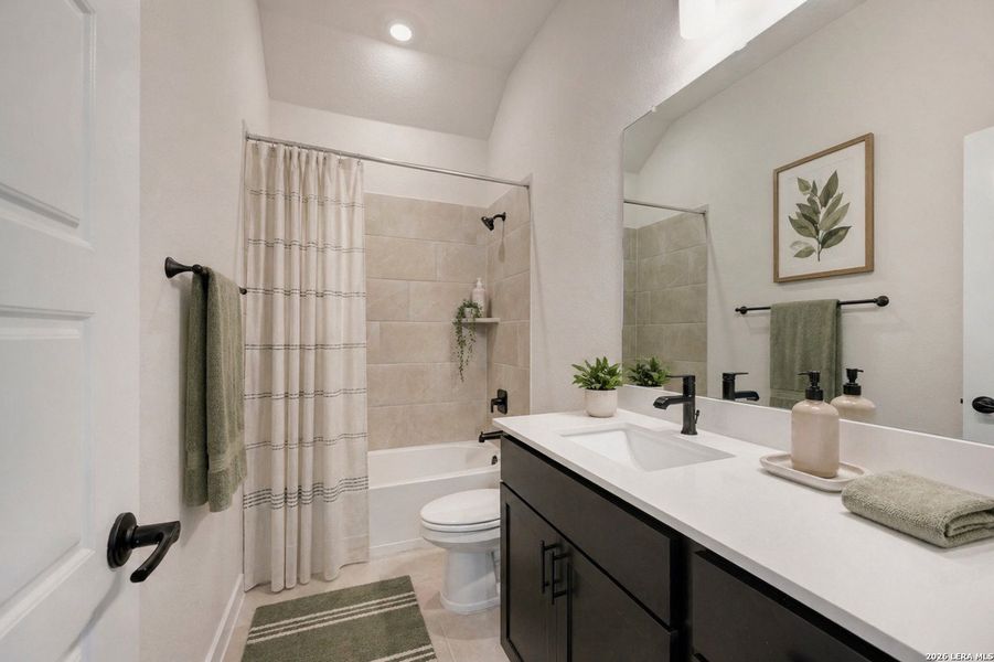 Furnished interior view inside a new home in Meyer Ranch – Select Reserve Series, New Braunfels (Image 14).