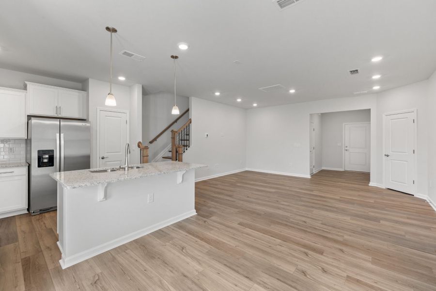 Furnished interior view inside a new home in Poets Walk, Whitsett (Image 8).