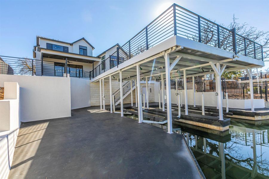 Front exterior of a new home in , Horseshoe Bay, TX, highlighting curb appeal (Image 22).