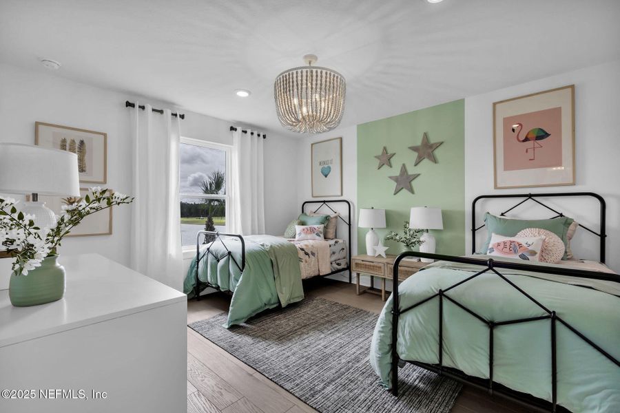 Furnished interior view inside a new home in Double Branch, Middleburg (Image 14).