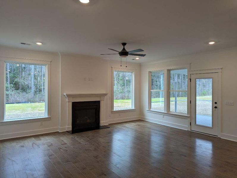Spacious, unfurnished interior of a new home in The Enclave at French Quarter Creek, Huger (Image 21). Spacious, unfurnished interior of a new home in The Enclave at French Quarter Creek, Huger (Image 21).