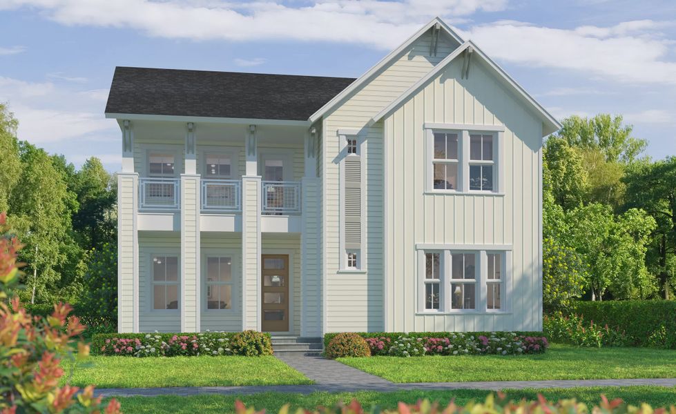 Representative exterior photo of a completed home built from the Bora Bora by ICI Homes in Laureate Park, Orlando, FL (Image 5).