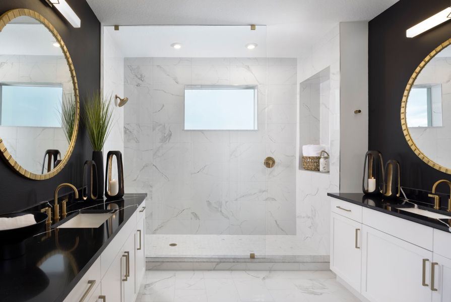 Representative furnished interior of a home built from the Wynn by Mattamy Homes in Tradition, Port St. Lucie (Image 12).