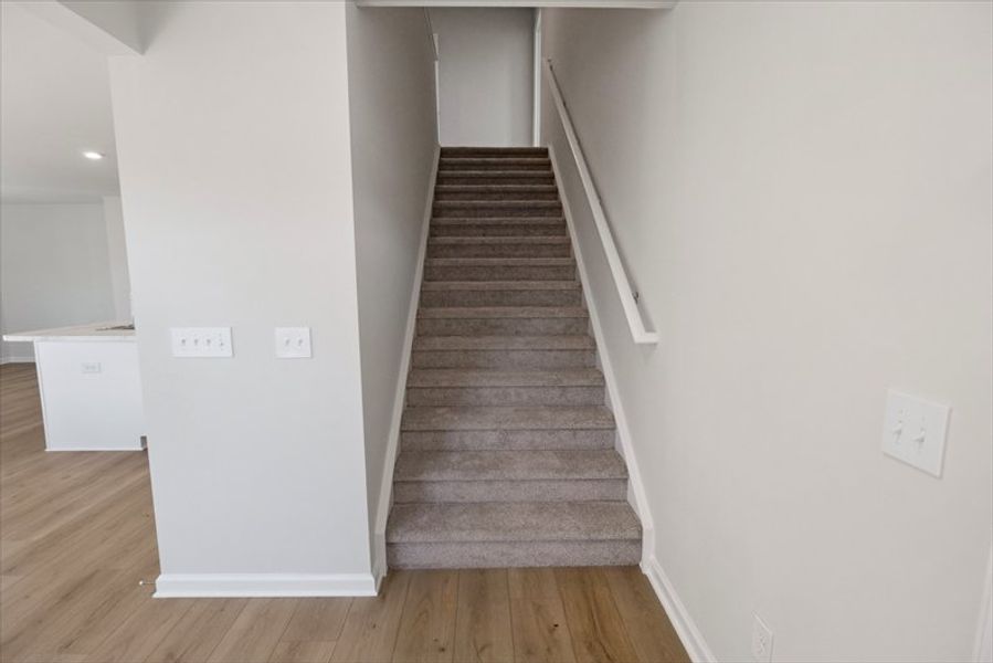 Spacious, unfurnished interior of a new home in Everly 2-Story, Spartanburg (Image 20).