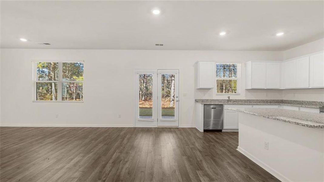 Furnished interior view inside a new home in Bridle Creek, Locust Grove (Image 16).