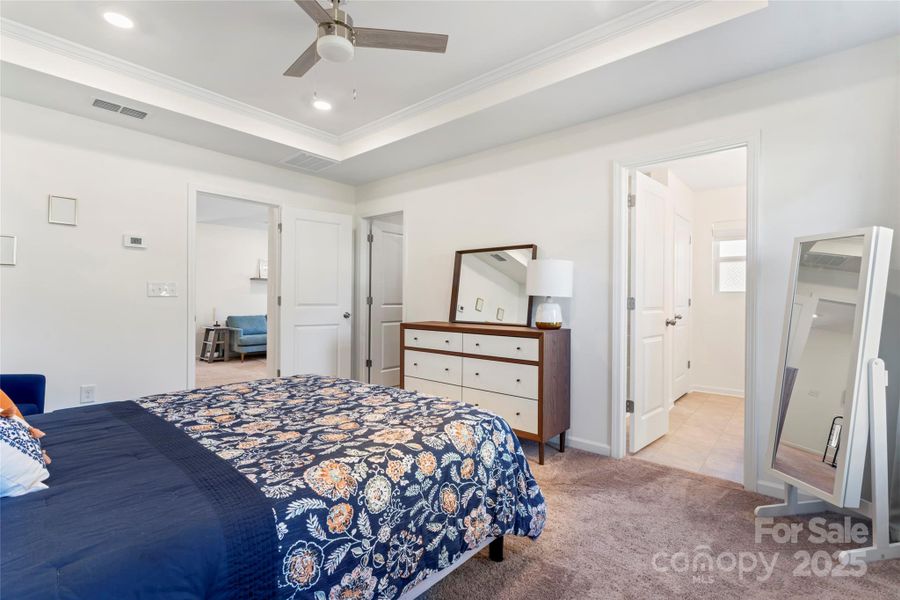 Furnished interior view inside a new home in Harper's Run, Matthews (Image 18).